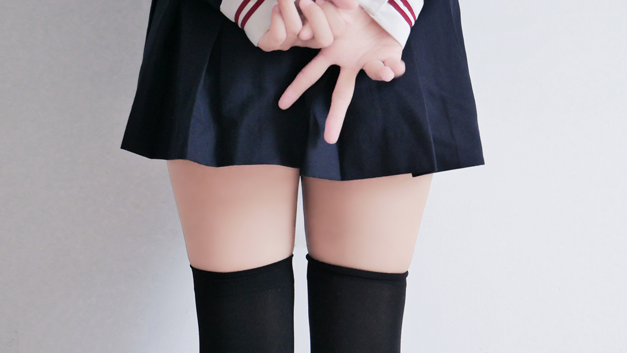 Rabbit plays the absolute field of half tube socks(30)